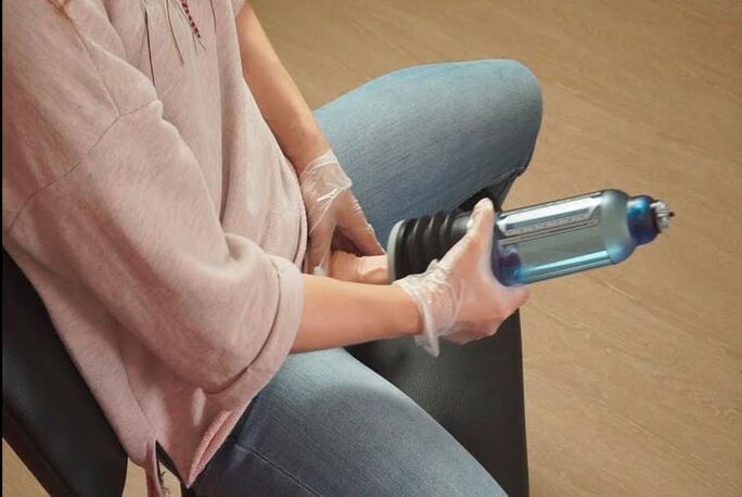 L'utilisation d'une pompe pour augmenter un membre
